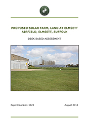 R1023 Elmsett Solar Farm