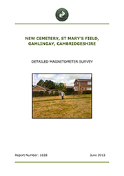 R1028 New Cemetery, Gamlingay
